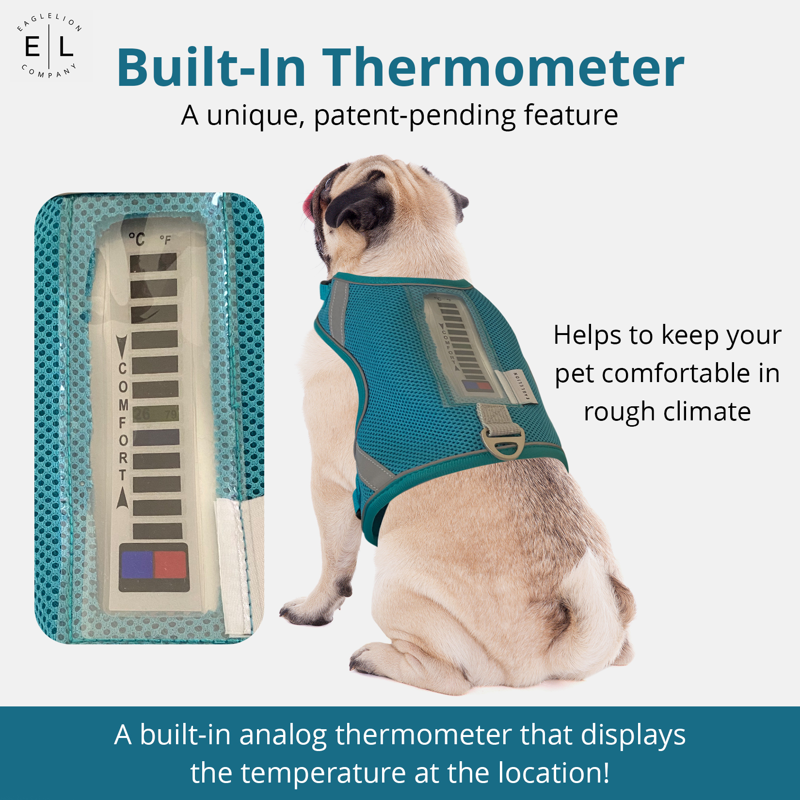 Built-In Thermometer
